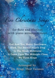 Five Christmas Songs - Flute and Clarinet with Piano accompaniment P.O.D cover Thumbnail